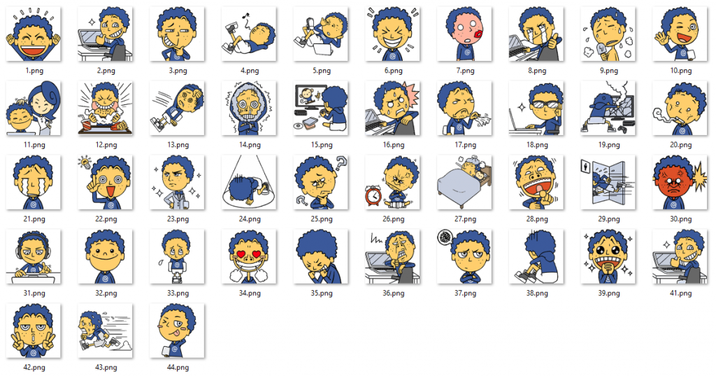 Hacker boy facebook sticker